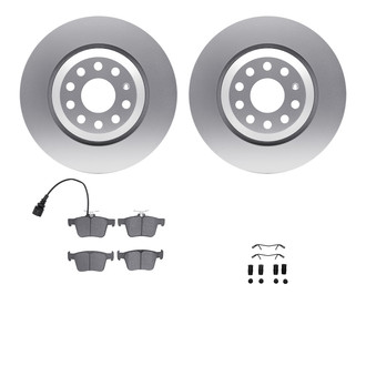 R1 Concepts® - Rear Brake Kit with Euro Ceramic Pads