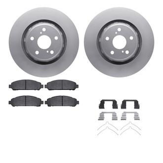 R1 Concepts® - Front Brake Kit with Euro Ceramic Pads
