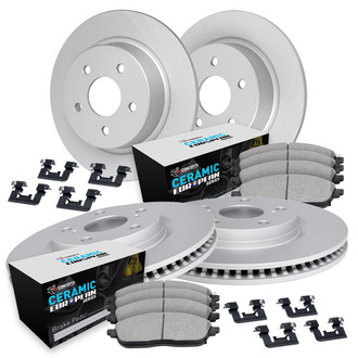 R1 Concepts® - Brake Kit with Euro Ceramic Pads