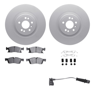 R1 Concepts® - Front Brake Kit with Euro Ceramic Pads