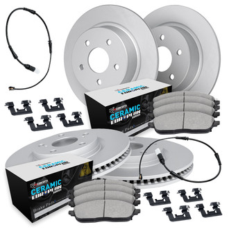 R1 Concepts® - Brake Kit with Euro Ceramic Pads