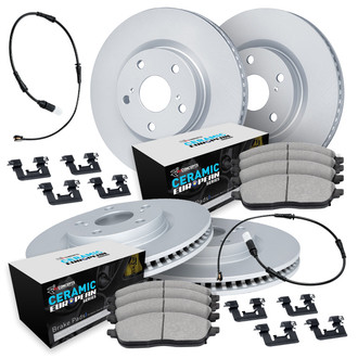 R1 Concepts® - Brake Kit with Euro Ceramic Pads