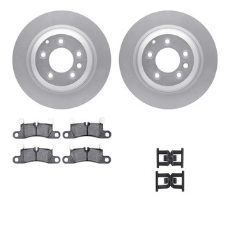 R1 Concepts® - Carbon Series Rear Brake Kit with 5000 OE Pads
