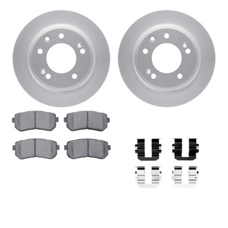 R1 Concepts® - Carbon Series Rear Brake Kit with 5000 OE Pads