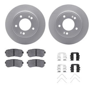 R1 Concepts® - Carbon Series Rear Brake Kit with 5000 OE Pads