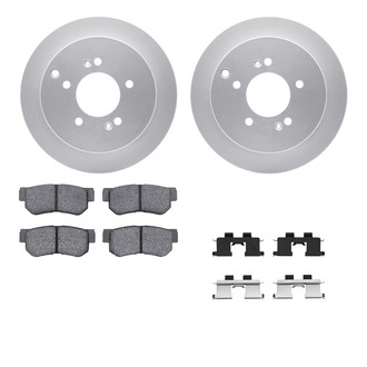 R1 Concepts® - Carbon Series Rear Brake Kit with 5000 OE Pads