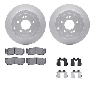 R1 Concepts® - Carbon Series Rear Brake Kit with 5000 OE Pads