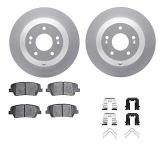 R1 Concepts® - Carbon Series Rear Brake Kit with 5000 OE Pads