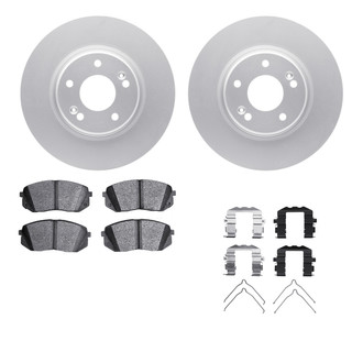 R1 Concepts® - Carbon Series Front Brake Kit with 5000 OE Pads