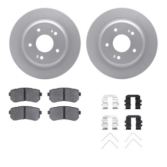 R1 Concepts® - Carbon Series Rear Brake Kit with 5000 OE Pads