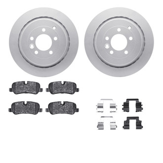 R1 Concepts® - Carbon Series Rear Brake Kit with 5000 OE Pads
