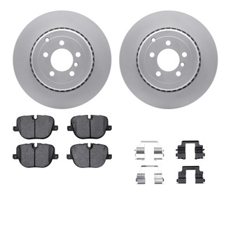 R1 Concepts® - Carbon Series Rear Brake Kit with 5000 OE Pads