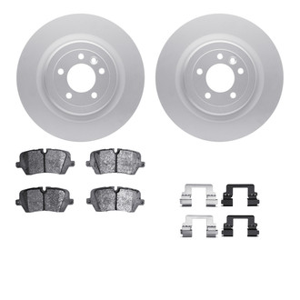 R1 Concepts® - Carbon Series Rear Brake Kit with 5000 OE Pads