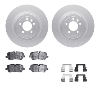 R1 Concepts® - Carbon Series Rear Brake Kit with 5000 OE Pads