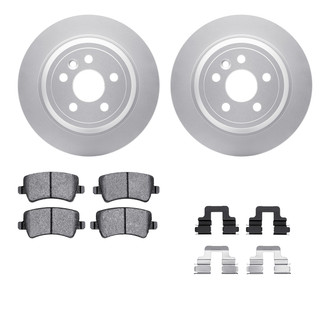 R1 Concepts® - Carbon Series Rear Brake Kit with 5000 OE Pads