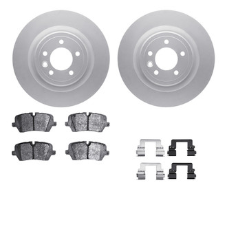 R1 Concepts® - Carbon Series Rear Brake Kit with 5000 OE Pads