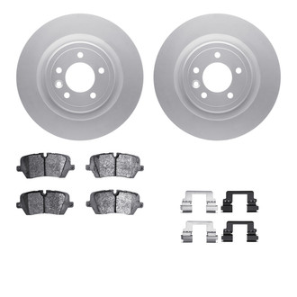R1 Concepts® - Carbon Series Rear Brake Kit with 5000 OE Pads