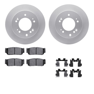 R1 Concepts® - Carbon Series Rear Brake Kit with 5000 OE Pads