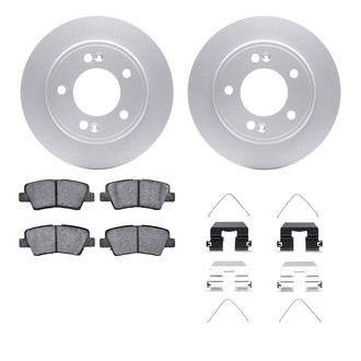 R1 Concepts® - Carbon Series Rear Brake Kit with 5000 OE Pads