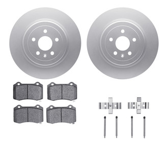 R1 Concepts® - Carbon Series Rear Brake Kit with 5000 OE Pads