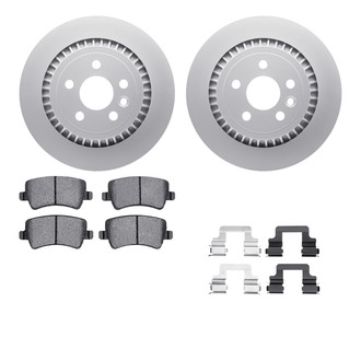R1 Concepts® - Carbon Series Rear Brake Kit with 5000 OE Pads