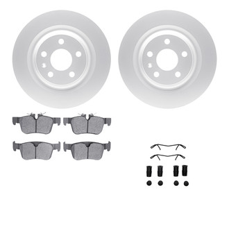 R1 Concepts® - Carbon Series Rear Brake Kit with 5000 OE Pads