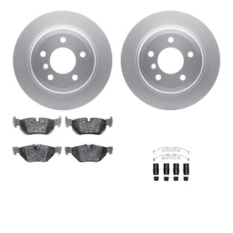 R1 Concepts® - Carbon Series Rear Brake Kit with 5000 OE Pads