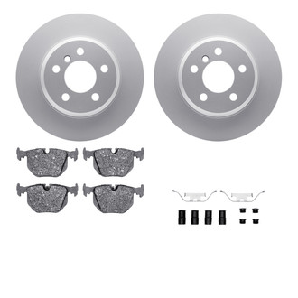 R1 Concepts® - Carbon Series Rear Brake Kit with 5000 OE Pads