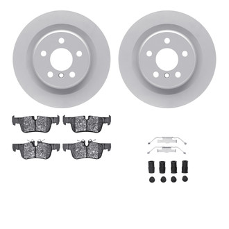 R1 Concepts® - Carbon Series Rear Brake Kit with 5000 OE Pads