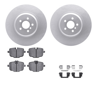 R1 Concepts® - Carbon Series Rear Brake Kit with 5000 OE Pads