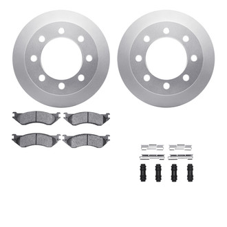 R1 Concepts® - Carbon Series Rear Brake Kit with 5000 OE Pads