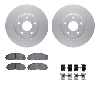 R1 Concepts® - Carbon Series Front Brake Kit with 5000 OE Pads