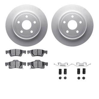 R1 Concepts® - Carbon Series Rear Brake Kit with 5000 OE Pads