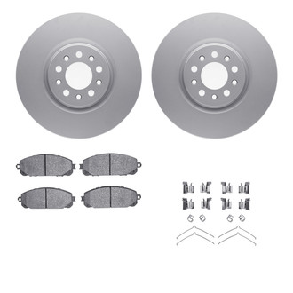 R1 Concepts® - Carbon Series Front Brake Kit with 5000 OE Pads