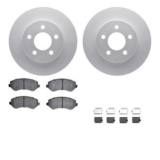 R1 Concepts® - Carbon Series Front Brake Kit with 5000 OE Pads