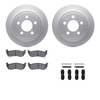 R1 Concepts® - Carbon Series Rear Brake Kit with 5000 OE Pads