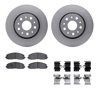 R1 Concepts® - Front Brake Kit with Optimum OE Pads