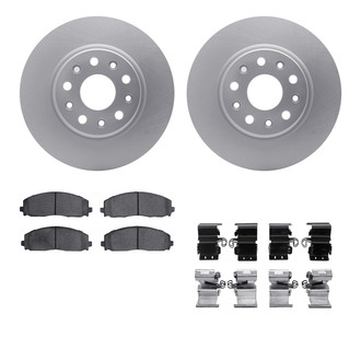 R1 Concepts® - Front Brake Kit with Optimum OE Pads