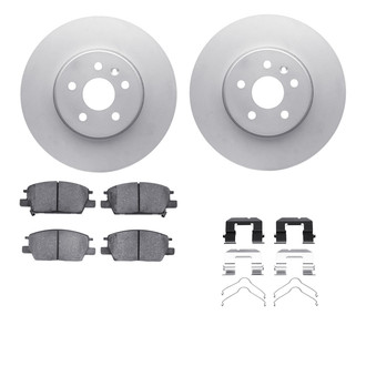 R1 Concepts® - Carbon Series Front Brake Kit with 5000 OE Pads