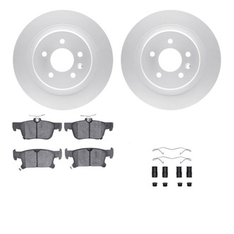 R1 Concepts® - Carbon Series Rear Brake Kit with 5000 OE Pads
