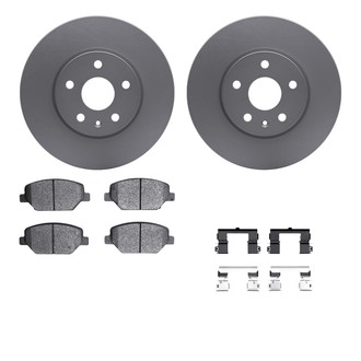 R1 Concepts® - Carbon Series Front Brake Kit with 5000 OE Pads