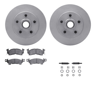 R1 Concepts® - Carbon Series Front Brake Kit with 5000 OE Pads