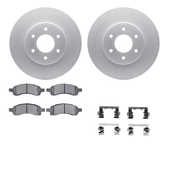 R1 Concepts® - Carbon Series Front Brake Kit with 5000 OE Pads