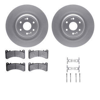R1 Concepts® - Carbon Series Front Brake Kit with 5000 OE Pads
