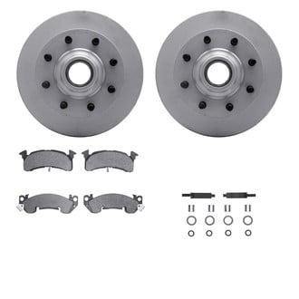 R1 Concepts® - Carbon Series Front Brake Kit with 5000 OE Pads