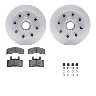 R1 Concepts® - Carbon Series Front Brake Kit with 5000 OE Pads
