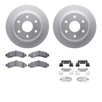 R1 Concepts® - Carbon Series Rear Brake Kit with 5000 OE Pads