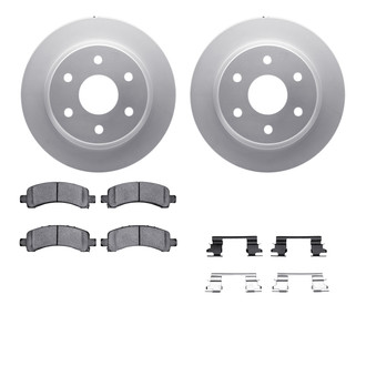 R1 Concepts® - Carbon Series Rear Brake Kit with 5000 OE Pads