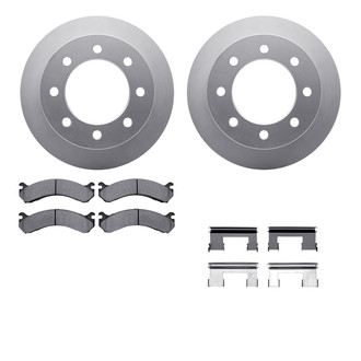 R1 Concepts® - Carbon Series Rear Brake Kit with 5000 OE Pads