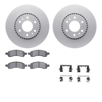 R1 Concepts® - Carbon Series Front Brake Kit with 5000 OE Pads